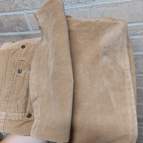 BCBG Maxazria Tan Corduroy Boot cut Pants Size 8 Womens - Picture 4 of 4